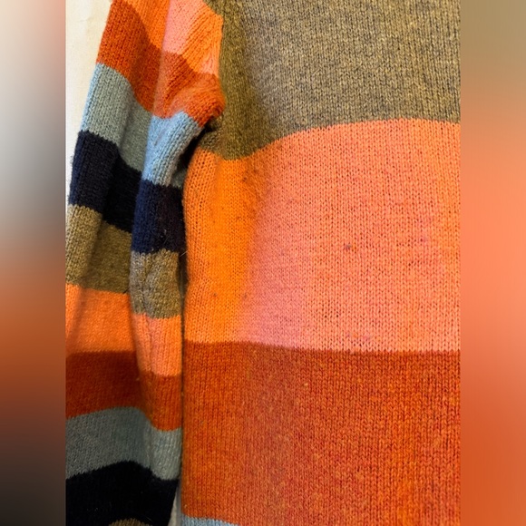 Isabella Sinclair Anthropology Midi Bodycon Colorblock Dress Size Medium GUC - Picture 2 of 8